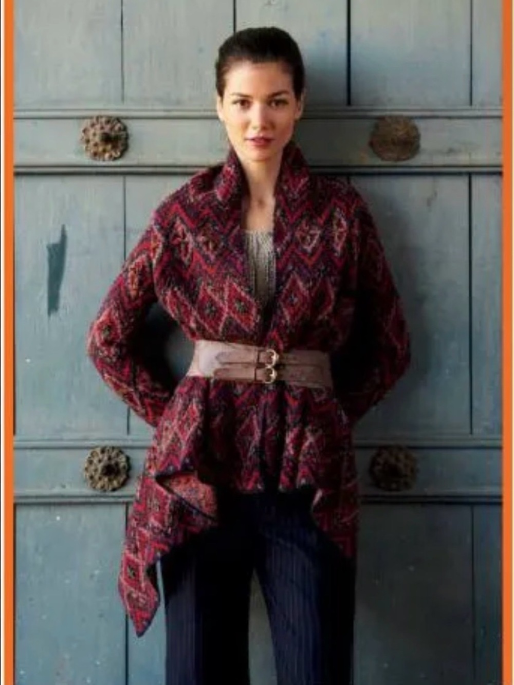 Anthropologie Sleeping on Snow sweater size Large